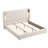 Upholstered Bed Frame with Reading Lamp and USB port-524668702
