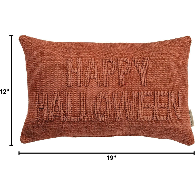 Primitives by Kathy Happy Halloween Knobby Pillow