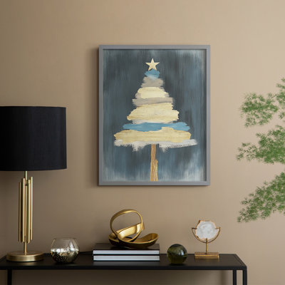 «Christmas Holiday», art encadré CLxxxix, bois massif