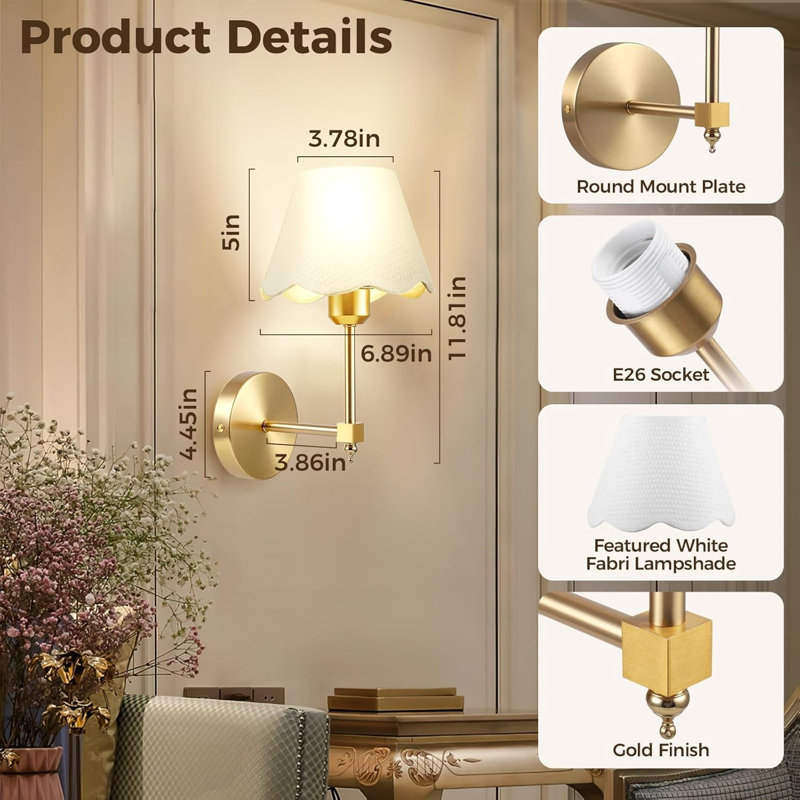 Flush Mounted Sconce