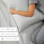 Ensemble de draps en microfibre à motif Simply Soft™-740924014-733596777