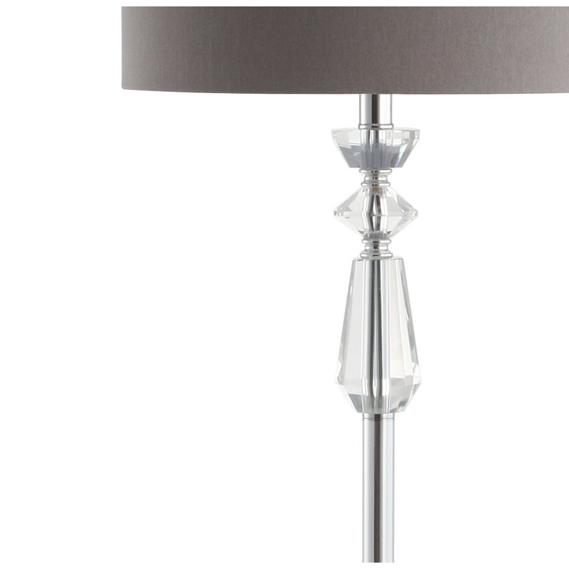 Larabee 59.5'' Chrome Traditional Floor Lamp