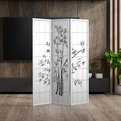 Tabron 70.25'' Tall Lucky Bamboo Shoji Screen