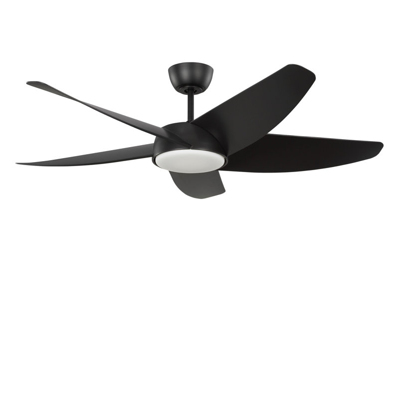 Arkdale Smart 52 LED Ceiling Fan, Midnight Black, Midnight Black