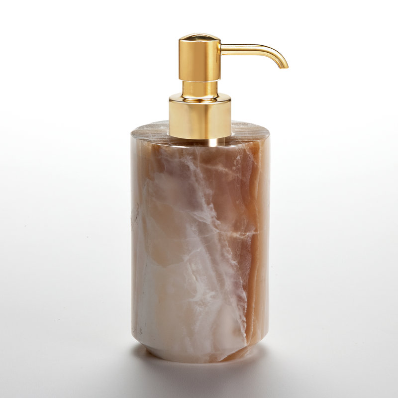 Ambarino Soap Dispenser, Polished Gold