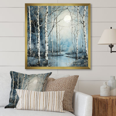 " Birch Woods Mystic Moonlight II "