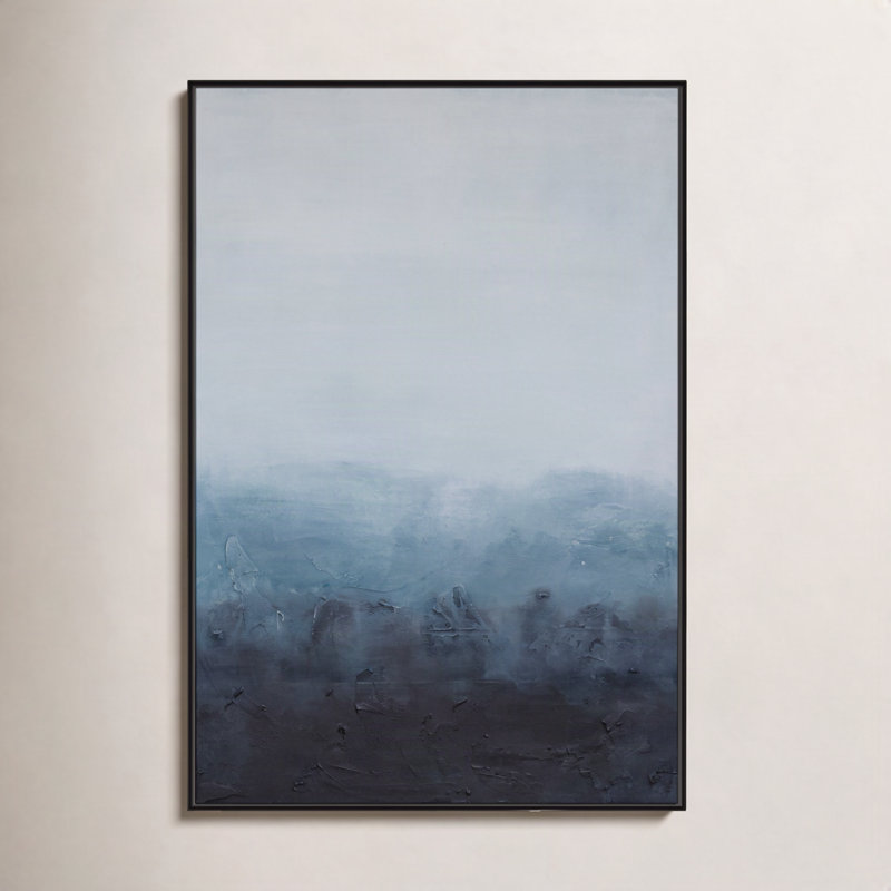 Elemental I Print by S.H. Khan, Black Floater, 41.5'' W x 61.5'' H