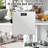 Square Digital Bathroom Scale - White-130116239