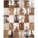 Fazeley Hand Woven Leather Geometric Rug