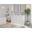 Ensemble de meuble-lavabo double 60 po avec plateau Alys-92646689