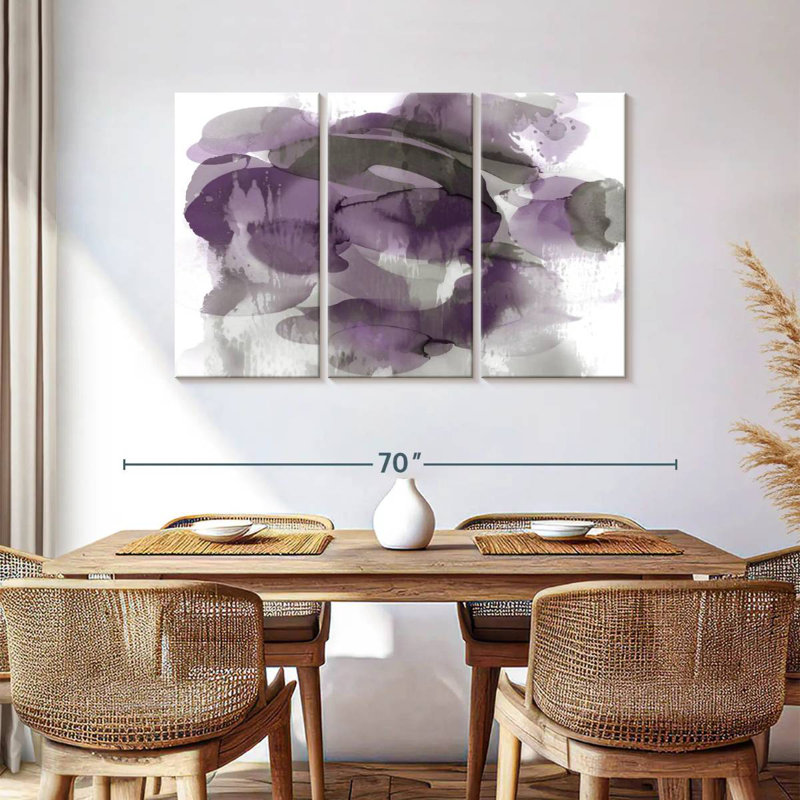 Avery Amethyst Flow II, 36" H x 57" W