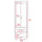 Lisboa Armoire with Double Doors, 2 Drawers, and Hanging Rod-508336507
