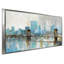 Teal City Shadows par - Peinture-537081592-537081539
