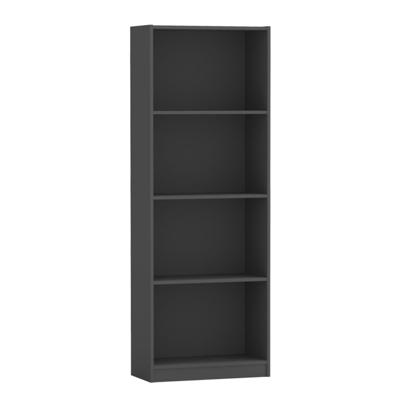 Bibliothèque à cubes H 65,75 "Hardt, Gris, H 65,75 po x l 12 po x P 23,60 po