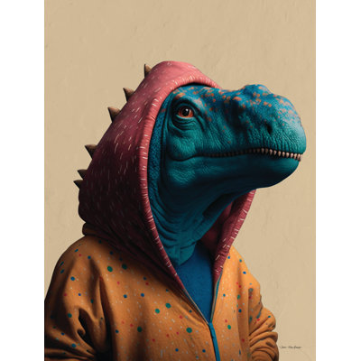 Hoodie Dino I by Seven Trees Design