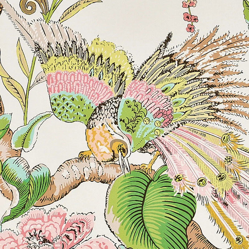 Cranley Garden Fabric, Pink