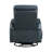 Kamo  Recliner Swivel Chair, 32 Inch,  Faux Leather-114018899