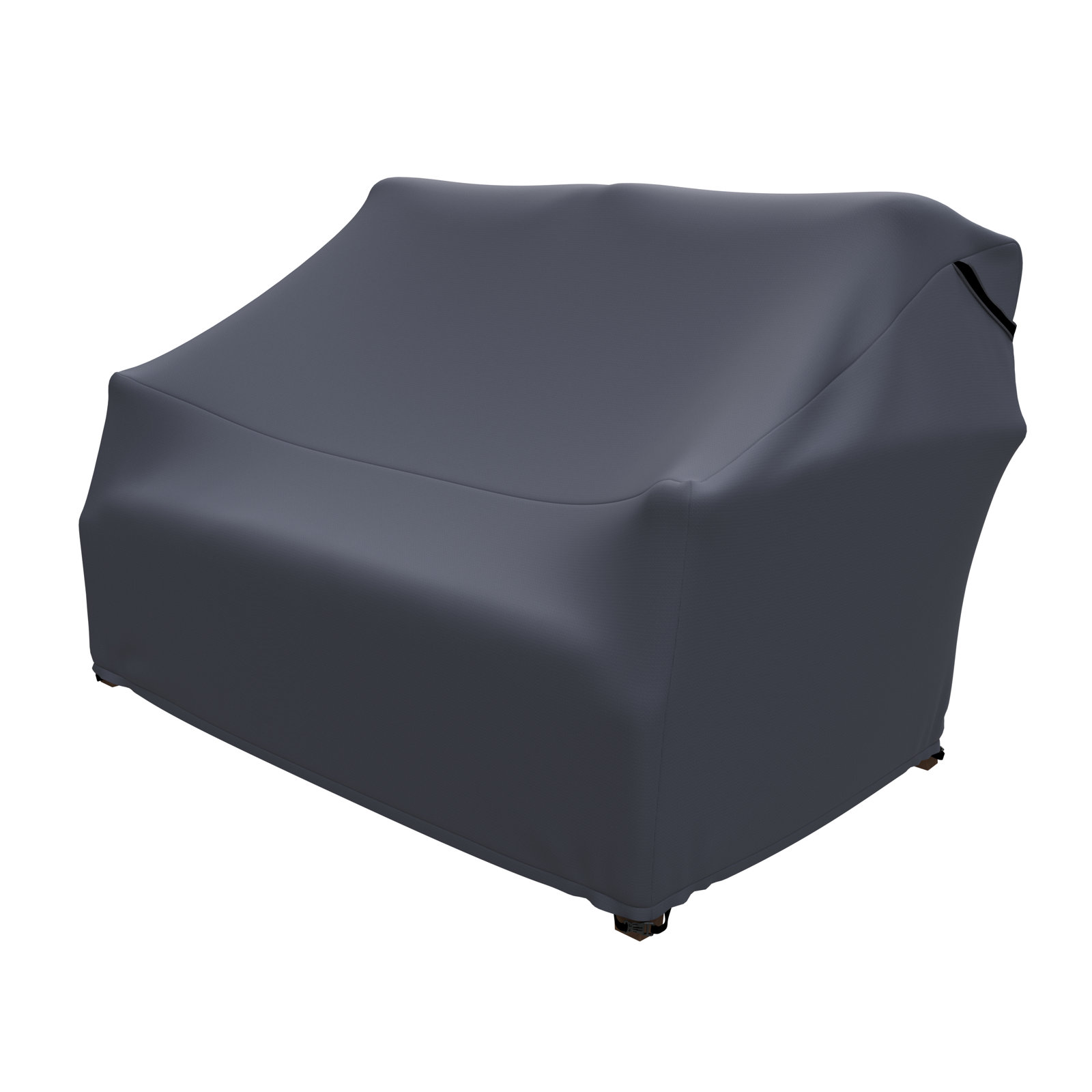 Samya Solid Wood Loveseat Cover