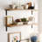 Floating Wood Shelves, Wall Mounted Bookshelf, 9.25'' Deep Floating Shelves for Wall, 48'' and 60'' options-642106424
