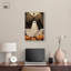 «Little Ghostly Bath», reproduction d'art sur toile par Art Remedy, cadre argenté, 16 x 24-1379133154-1379133180