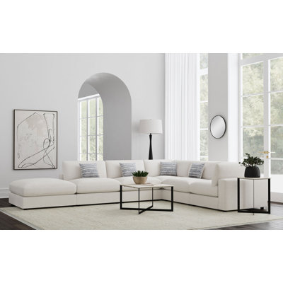 Canapé modulaire rembourré 6 pièces Artzt