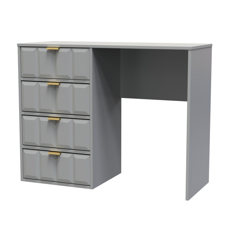 Alcimon 4 Drawer Vanity, Grey