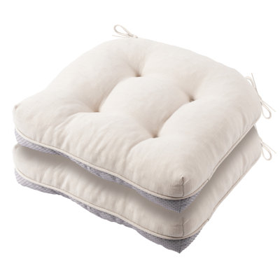 Chair Cushions For Dining Chairs,  Indoor/Outdoor Waterproof Chair Seat Pads, 15.5"X15.5"X4"