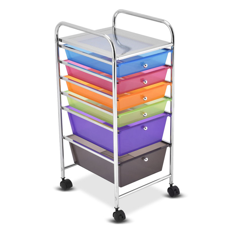 75cm H x 33cm W Utility Cart with Wheels