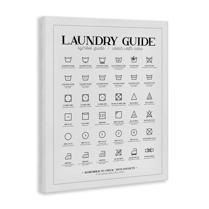 "Laundry Room", Toile tendue, H 40 po x l 30 po x P 1,5 po