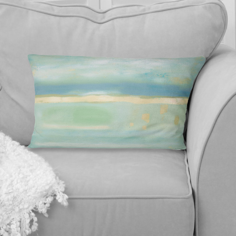 Coussin Olive Sprig Landscape III - Abstract