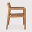 Jack Outdoor Teak Dining Armchair