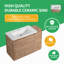 Ensemble de meuble-lavabo simple autoportant 48 po avec lavabo en céramique et tablettes réglables 48 po-140524635-147897257