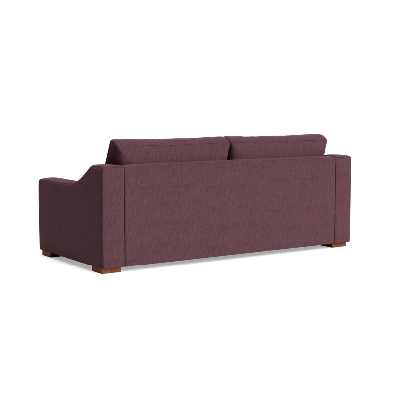Lucca Sofa (85"), Performance Weave - Aubergine