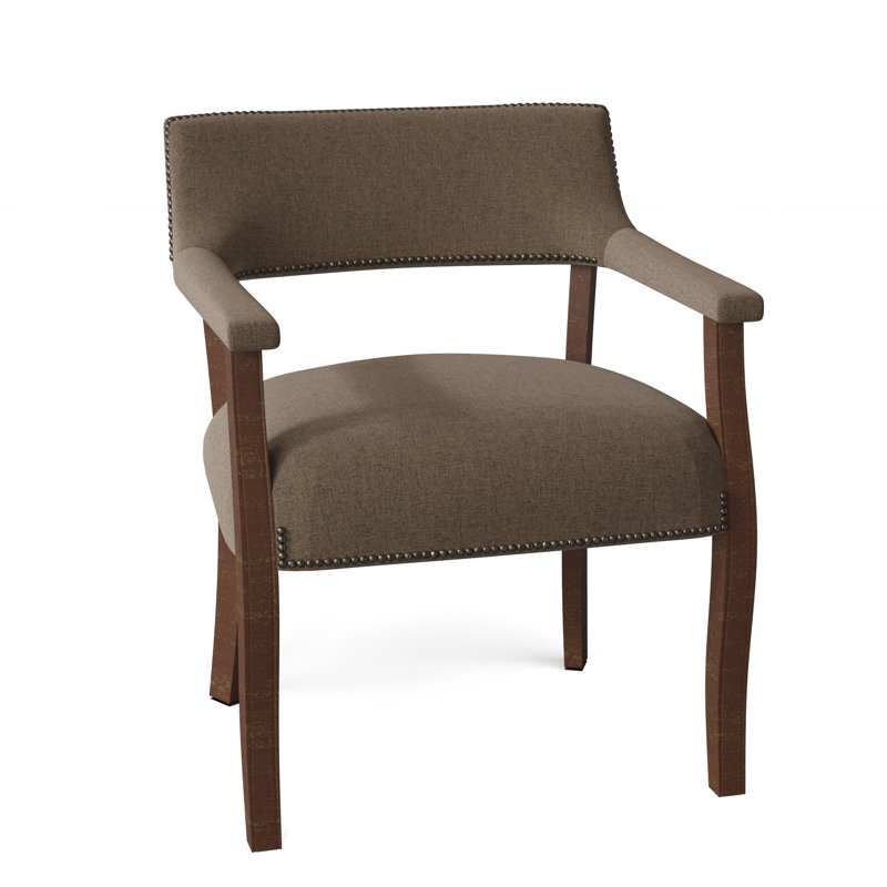 Fauteuil Thayer, Noyer, Nickel, 9107 Prussian