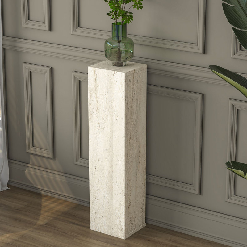 Side Table, 31.5" H x 7.87" W x 7.17" D
