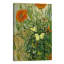 Butterflies And Poppies by Vincent Van Gogh - Floater Frame Painting on Canvas-730834528-730834529