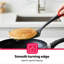 Delcasa Nylon Slotted Turner, Black