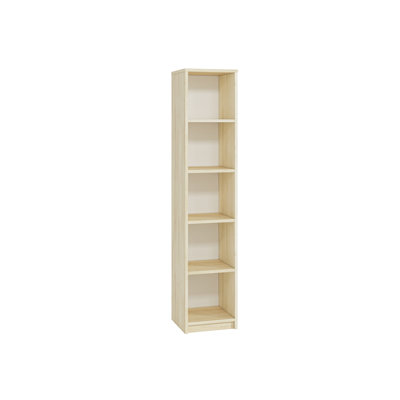 Indae 199 cm H x 42 cm W Geometric Bookcase