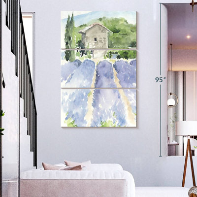 Lavender Fields I