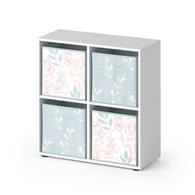Emerich 72.6cm H x 72cm W Cube Bookcase