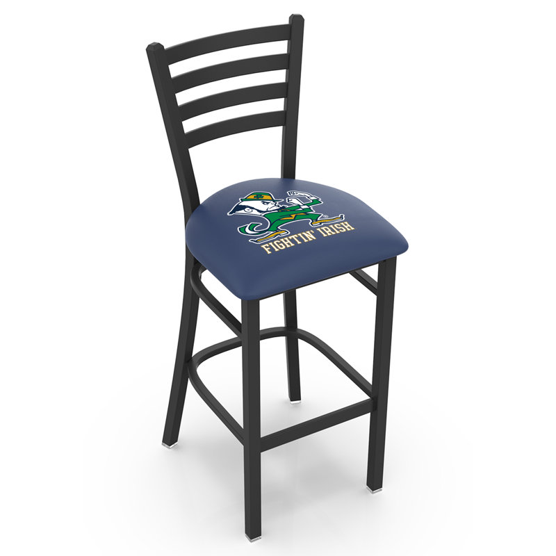 Tabouret de bar 25 po NCAA, Notre Dame - « Leprechaun »