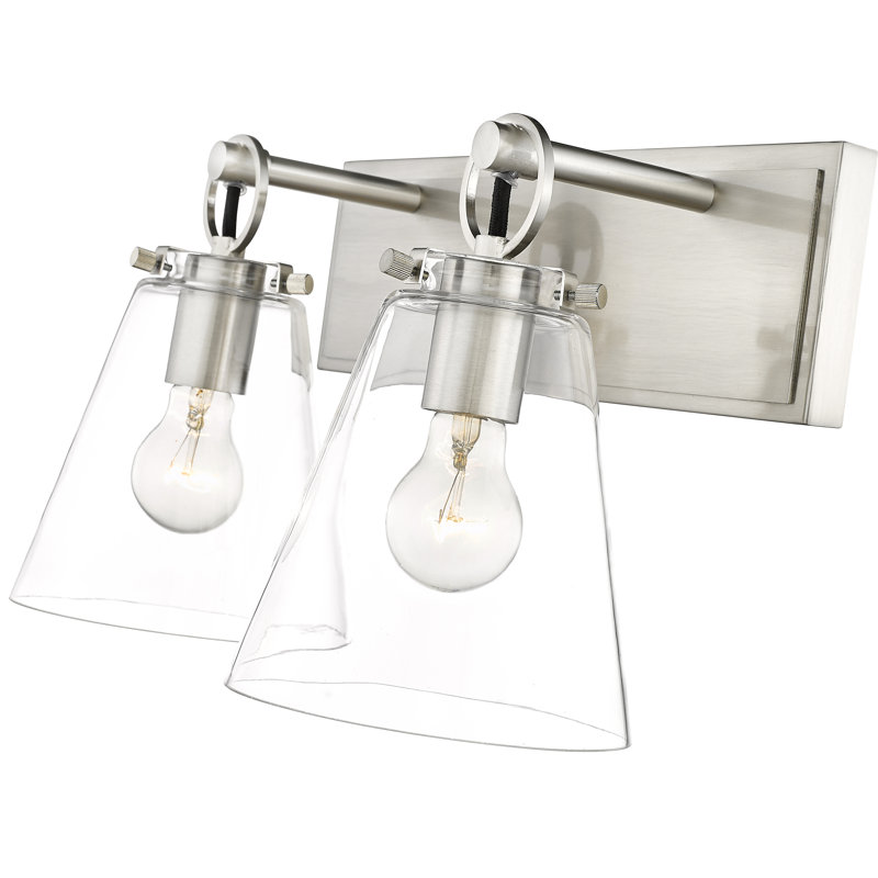 Mingo 2 - Light Dimmable Vanity Light, Brushed Nickel