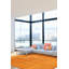 Tapis orange Opulence 9 pi 10 po x 9 pi 10 po