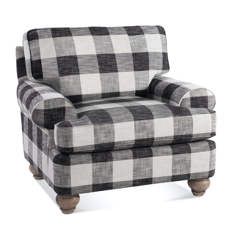 Artisan Landing Armchair, White Textured Performance; 0865-91, Sandalwood