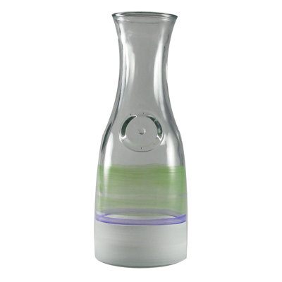 Cottage Retro Stripe 33oz. Glass Beverage Dispenser