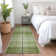 Premium Machine Washable Prisco Green Rug