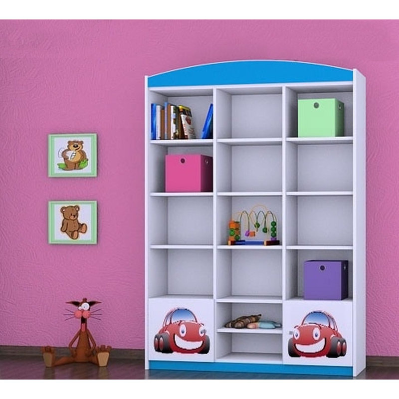 Sonny 183cm H X 132cm W Kids Cube, Blue