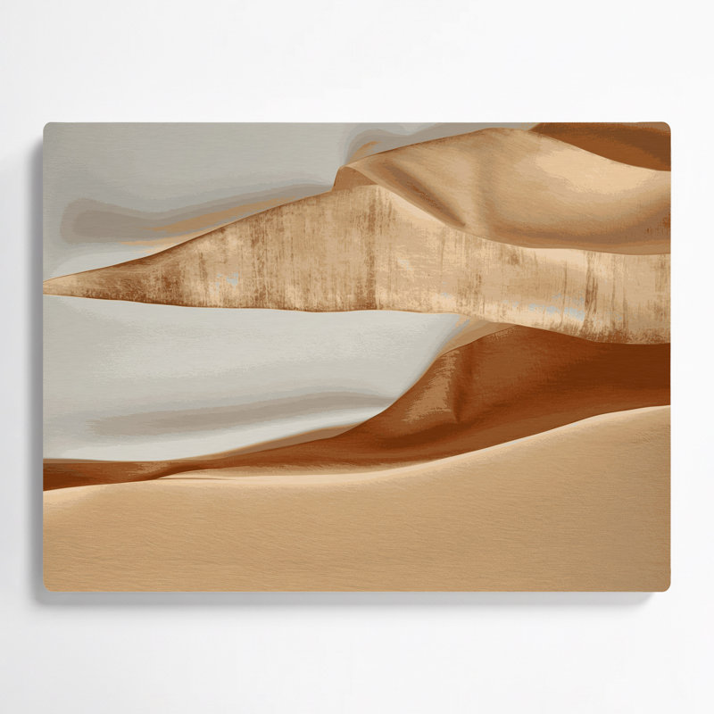 Minimalisme 16, art mural en métal brun