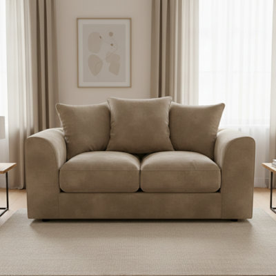 2 Seater Velvet Sofa