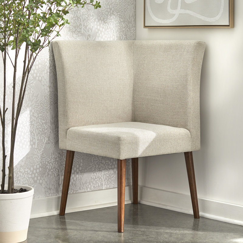 Imboden Upholstered Accent Chair, Cream 100% Polyester